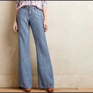 NWOT Level 99 Newport Wide Leg Pant Sz 27